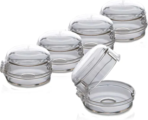 Vista 4 de Dreambaby Cubierta de seguridad para perilla de estufa y horno, modelo L730A, 5 unidades (paquete de 1)