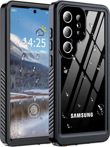 Vista 12 de Funda para Samsung Galaxy S24, impermeable IP68 con [protector de pantalla/cámara incorporado] [resistente a golpes militares de 14 pies] funda