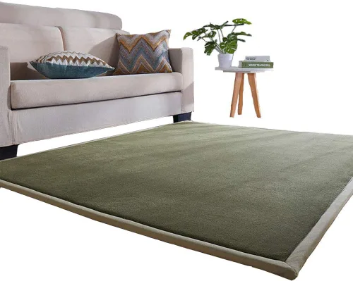 Vista 10 de Lyfreen Memory Foam Kids Play Mat,Soft Baby Crawling Rug, Non Slip Carpet Blue 2.62'x 6.56