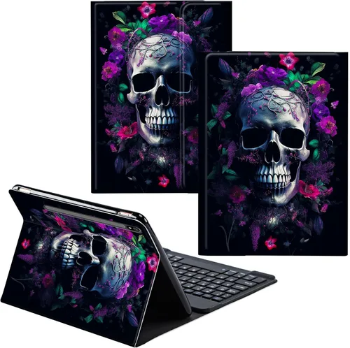 Vista 36 de Para Samsung Galaxy Tab S6 Lite Funda 2022/2020 Teclado Inalámbrico Desmontable Y Cubierta De Soporte De Cuero PU Funda Protectora Para Samsung