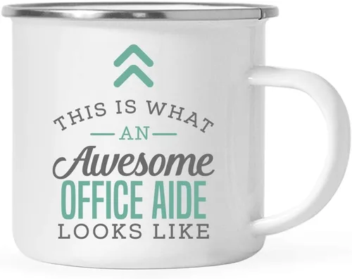 Vista 199 de Andaz Press 11oz. Stainless Steel Campfire Coffee Mug Gift, This is What an Awesome Mentor Looks Like, 1-Pack, Birthday Gift Ideas Coworker Him Her