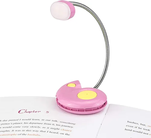 Vista 11 de Luz de libro, luz de lectura LED, luces de lectura para libros en la cama, luz de lectura de libros recargable por USB, luz de libro regulable de 3