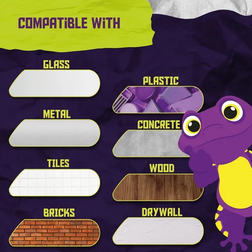 Vista 8 de ATack Cinta de montaje acrílica de doble cara, resistente al aire libre, extraíble, negro, 1 pulgada x 450 pulgadas, impermeable, para interiores