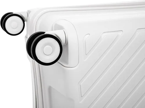 Vista 6 de Rockland Equipaje rígido de Praga con ruedas giratorias, Marfil, Equipaje rígido de Praga con ruedas giratorias