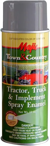 Vista 8 de Majic Paints 8-20974-8 Pintura esmaltada en aerosol para tractor e implemento, aerosol, verde oliva