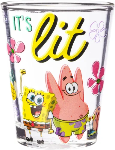 Vista 7 de Silver Buffalo Powerpuff Girls With Blossom, Bubbles, Buttercup y Professor Sugar Spice Everything Nice Chemical X 3D - Juego de 4 mini vasos de 1.5