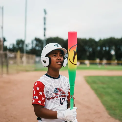 Vista 6 de Easton 2026 Bate de béisbol Hype Fire Estados Unidos -5 / -8 / -10 / -11 gota Barril de 2 5/8 pulgadas 2 piezas compuesto