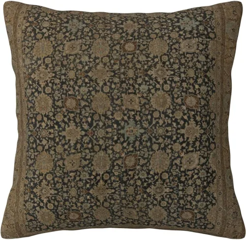Vista 21 de Fundas de almohada modernas con estampado de alfombra turca del siglo XVII, fundas de cojín cuadradas decorativas para sofá, dormitorio, sala