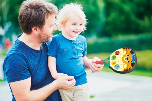 Vista 7 de Clementoni Baby Padel - Interactive toy for children 12 months Educational rocket with sounds, lighting and motion detection Learning numbers