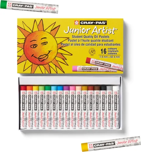Vista 10 de SAKURA Cray Pas Chubbies Junior Artist Pasteles al óleo, los colores pueden variar