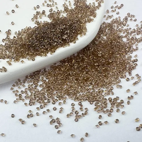 Vista 10 de 8000 unidades de diamantes de imitación ultra mini de 1.2mm (0.047 pulgadas) para uñas, diamantes de arena para uñas, microcristales pixie para uñas