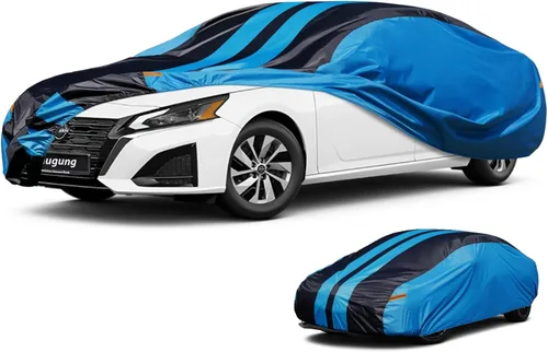 Vista 25 de Kaugung - Funda para auto impermeable de ajuste personalizado para Ford Mustang (1993-2025), cubierta exterior completa para automóviles, ligera