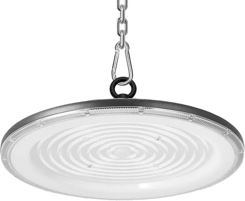 Vista 6 de UFO - Luz LED de alta bahía de 200 W, 20000 lm, luz LED para tienda 3000 K/4500 K/6500 K, 3 temperaturas de color ajustables, IP65 impermeable