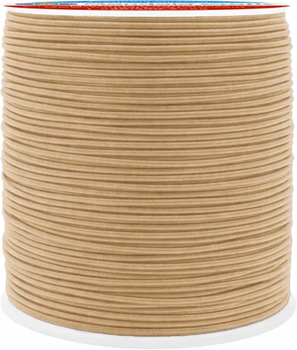 Vista 35 de Mandala Crafts Cordón elástico aguamarina de 0.039 in para la fabricación de joyas – 109 yardas de cordón elástico redondo cuerdas elásticas