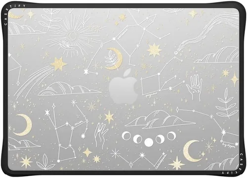 Vista 14 de CASETiFY Impact - Funda para MacBook Air de 13 pulgadas (M1/Intel) [esquinas de impacto acolchadas/resistente a los arañazos/agarre antideslizante]