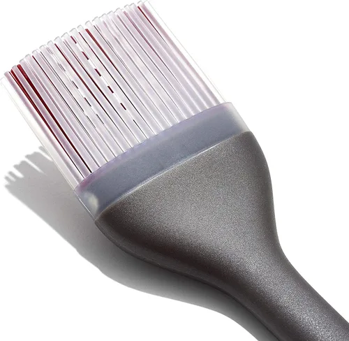 Vista 7 de OXO Good Grips - Herramientas de asar a la parrilla, olla y cepillo, color negro