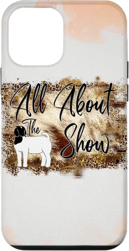 Vista 16 de All About Show Goat Show Goat Mom Country Girls Farm Life - Carcasa para iPhone 16