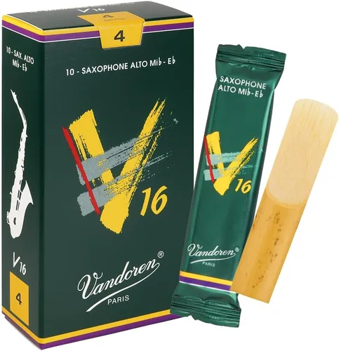 Vista 11 de Vandoren SR7015 - Cañas para saxofón alto V16, fuerza 1.5; Caja de 10