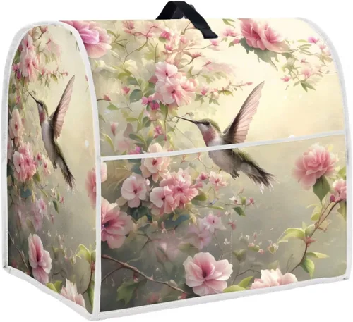 Vista 27 de Talayituse Beach Turtle Starfish Print Stand Mixer Cover for 4.5-5 Quarts Kitchen Aid, Washable Mixer Dust Cover with Handle and Pocket Kitchen