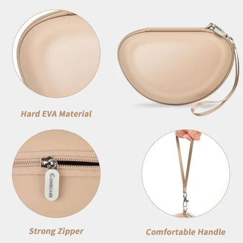 Vista 4 de Estuche para auriculares compatible con Beats Solo 4/ Studio Pro x Kim Kardashian/ Solo3/ Studio3/ Solo2/ Solo Pro Bluetooth para auriculares