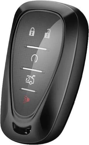 Vista 7 de ELOHEI para Chevy funda de llavero cubierta de TPU protector titular para Chevrolet 2020, 2019, 2018, 2017, 2016 Chevy Malibu Camaro Cruze Traverse