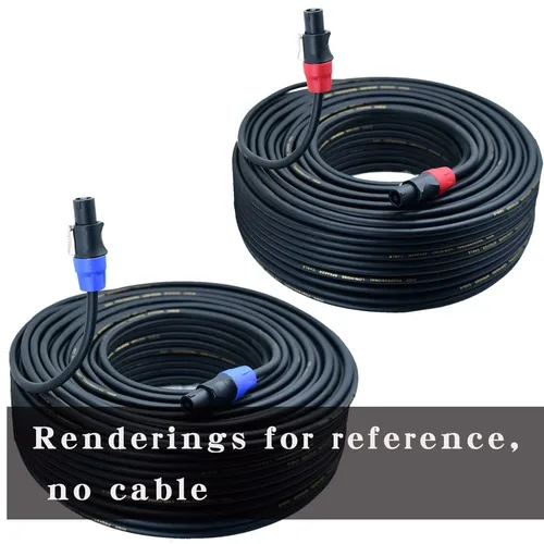 Vista 7 de Conectores de cable para altavoz de escenario, conector de cable adaptador de speakon, 4 polos, 4 pines, bloqueo de torsión, amplificador de corona