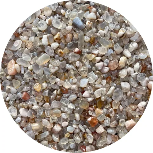 Vista 86 de GAF TREASURES Chips de piedras preciosas de jade semi nefrita natural, de 0.5 libras, mini cristales triturados, chips de cristal sin perforar