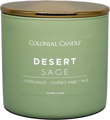 Vista 41 de Colonial Candle Winter Woods - Vela perfumada en frasco, colección Pop of Color, 3 mechas, verde, 14.5 onzas, hasta 60 horas de combustión