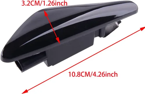 Vista 7 de Marcador lateral de guardabarros LED dinámico ahumado, intermitente, conjunto de luz de señal de giro secuencial compatible con BMW X5 E70, E71 E72
