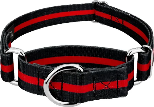 Vista 13 de Country Brook Petz - Collar de perro Martingala de camuflaje azul con diseño de camuflaje y diseños resistentes (1/2 pulgada, 2XS)
