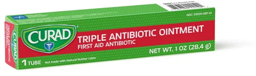 Vista 2 de MEDLINE CUR001231 CUR001231H Curad Ungüento de triple antibiótico