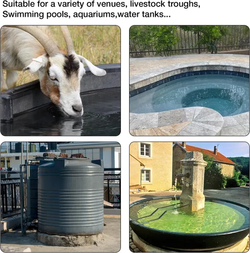 Vista 5 de Válvula de flotador de 1 pulgada, llenado automático de agua, mantenimiento de un nivel de agua constante Válvula de cierre automático de agua