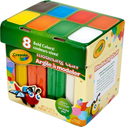 Vista 7 de Crayola - Arcilla para modelar en colores vivos, 2 libras, regalo para niños, a partir de 4 años