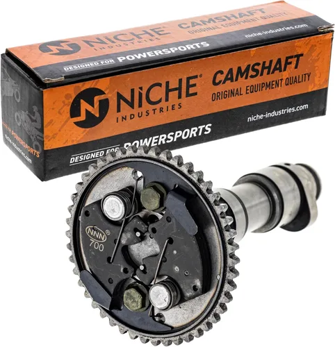 Vista 2 de NICHE Ensamblaje del árbol de levas Piñón de engranaje de levas para Yamaha Grizzly Rhino 660 5KM-12170-00-00