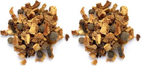 Especias tradicionales para calentar, por Herb Co, mezcla de especias para vino caliente, sidra de manzana, té, vino y apoyo inmunológico, 1/4 lb,