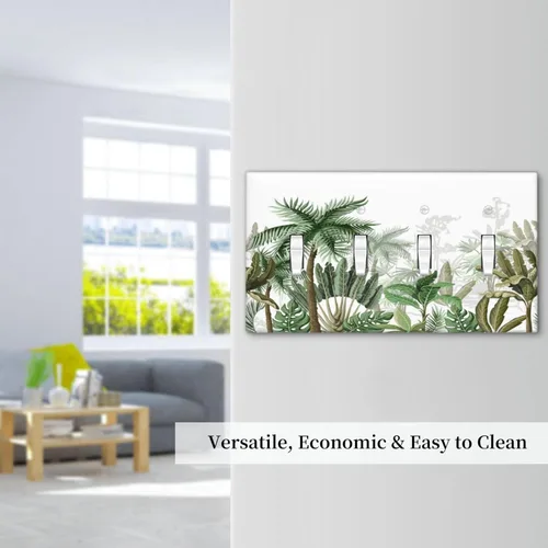 Vista 148 de Cubiertas de salida de impresión de líneas doradas de granito de mármol marrón, 1 palanca y 1 combinación basculante, placa decorativa de pared