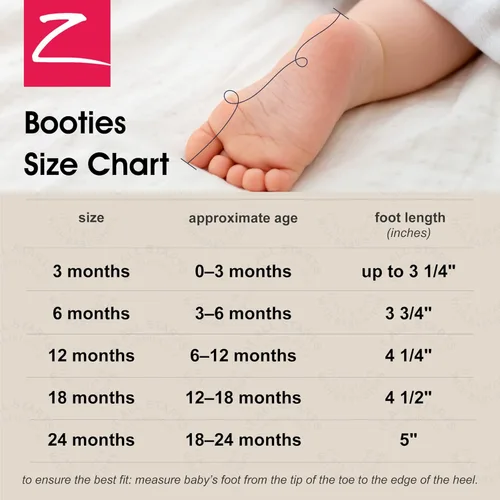 Vista 5 de Zutano Botines unisex peludos para bebé con pinzas, forro de algodón orgánico, artículos imprescindibles para la lista de regalos de bebé