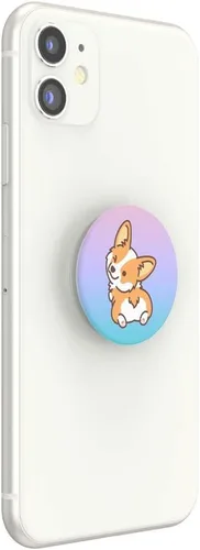 Vista 4 de PopSockets Agarre adhesivo para teléfono, soporte, soporte para teléfono, perro - Dog Mom