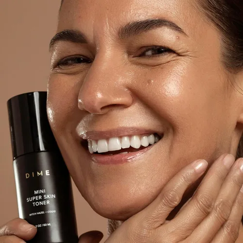 Vista 8 de DIME Beauty Mini Super Skin Toner, tóner de hamamelis sin alcohol, tamaño de viaje con extracto de pepino, 2 oz / 2.0 fl oz