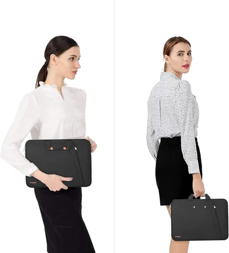 Vista 6 de MOSISO Funda para laptop compatible con MacBook Air/Pro, portátil de 13-13.3 pulgadas, compatible con MacBook Pro de 14 pulgadas M4 M3 M2 M1