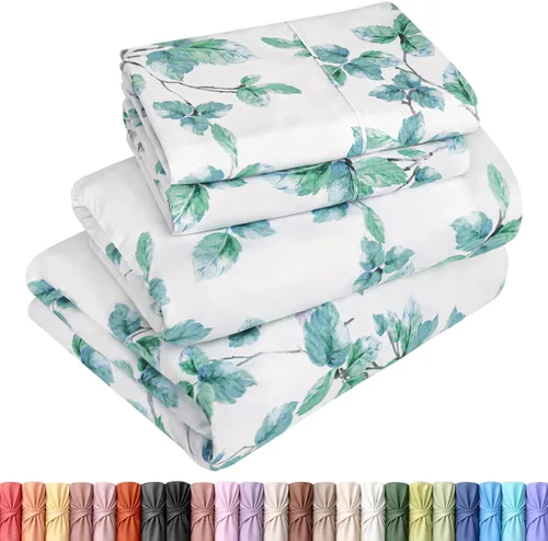 Vista 36 de Utopia Bedding - Juego de sábanas, tamaño individual, microfibra cepillada, suaves, esquinas profundas, incluye 1 encimera, 1 bajera y 1 funda (gris)