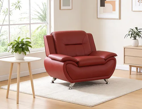 Vista 48 de Sofá seccional de cuero negro, juego de muebles de sala de estar, juego de 2 piezas de sofá moderno para sala de estar, apartamento, oficina, negro#1