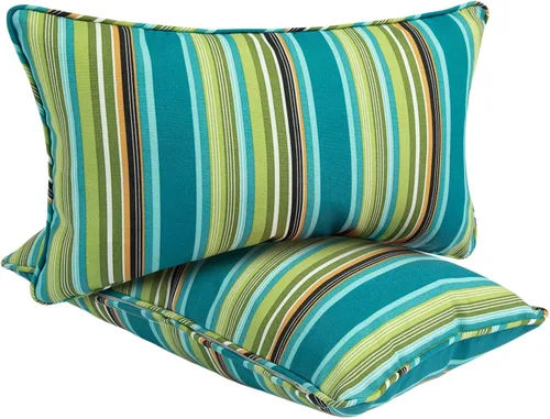 Vista 20 de Juego de 2 fundas de cojines decorativos impermeables para exteriores, decoración del hogar para muebles de jardín, patio, sillón, sofá, 18 x 18