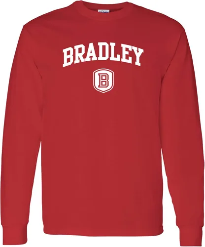 Vista 125 de NCAA oficial de College – University Team Color Arco Logo Manga Larga