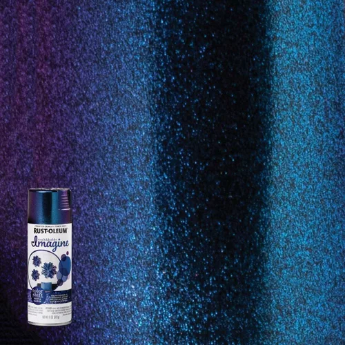 Vista 5 de Rust-Oleum Imagine Craft & Hobby Color Shift Pintura en aerosol Purple Sunrise, 11 onzas