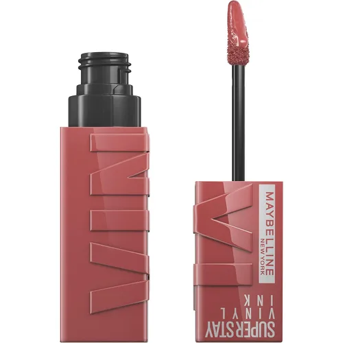 Vista 28 de Maybelline SuperStay Vinyl Ink - Labial líquido de larga duración, sin transferencia, color altamente pigmentado y brillo instantáneo, modelo Lippy