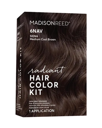 Vista 69 de Madison Reed - Kit de tinte radiante para el cabello, tinte permanente para el cabello, 100 % cobertura de canas, sin amoníaco, rojo Trieste 5NRM