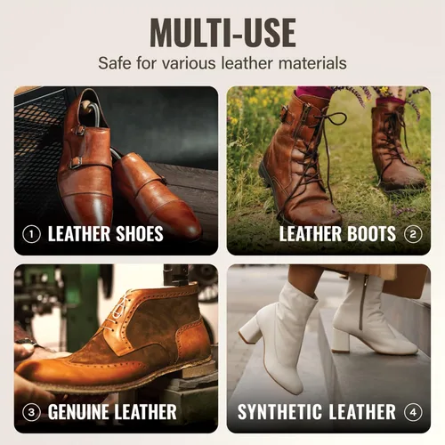 Vista 5 de Stone and Clark Original Shoe Polish & Care Kit - Leather Shoe Shine Kit for Men & Women