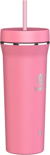 Vista 9 de Takeya 32 oz Stainless Steel Insulated Tumbler with Straw Lid, Premium Quality, Sweatproof