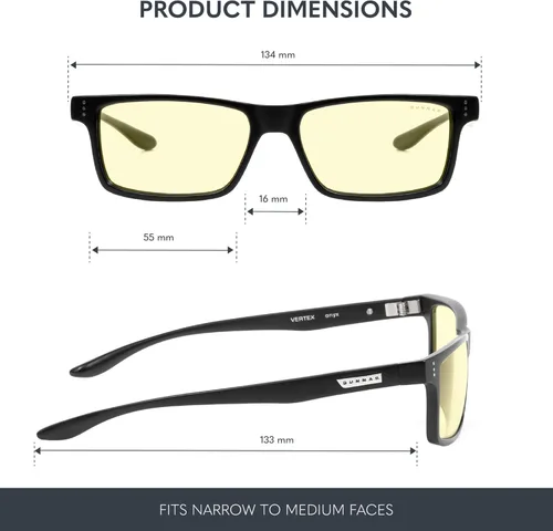 Vista 2 de Gunnar - Gafas de lectura con luz azul - Bloquean el 65% de la luz azul - Vertex